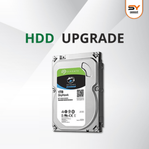 ไม่อัพเกรด HDD ใช้ 1TB ตามเซต Dahua IP Camera