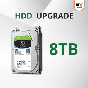 อัพเกรด HDD เป็น 8TB