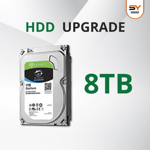 อัพเกรด HDD เป็น 8TB